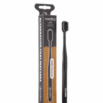 Nordics Premium BLACK SOFT 6580 toothbrush