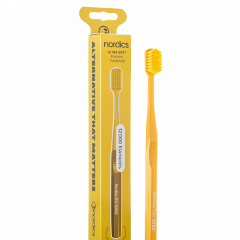 Nordics Premium Silk GOLD Ultra SOFT 12000 toothbrush