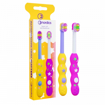 Nordics Baby Premium 2-pack SOFT 4080, baby toothbrushes