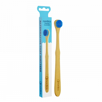 Nordics Bamboo Tongue cleaner Blue