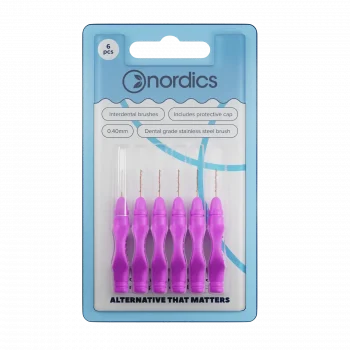 Nordics Interdental brushes 6pcs round